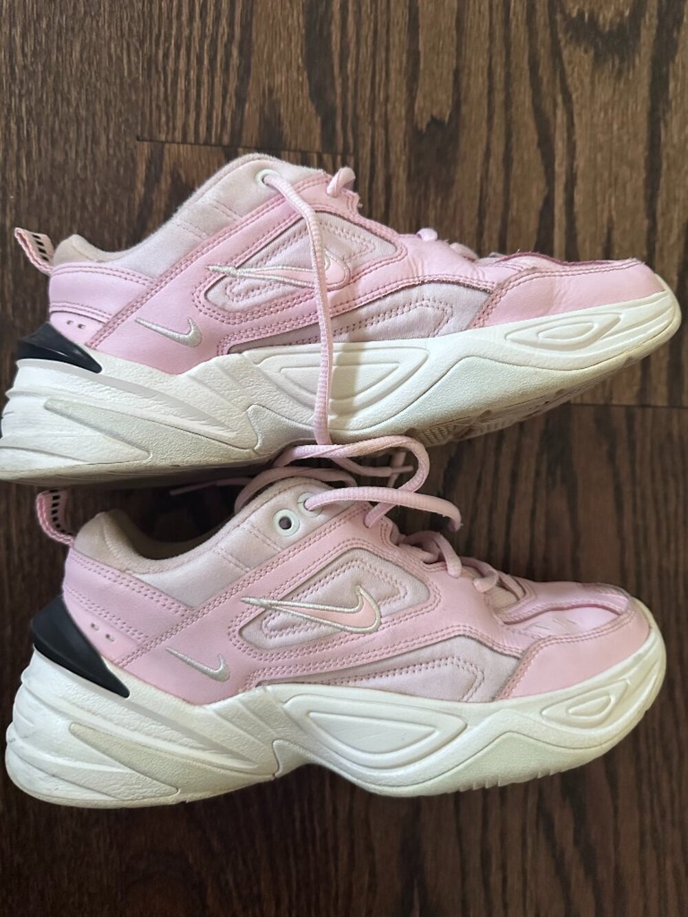 Nike Women M2K Tekno "Pink Foam" Phantom Chunky Shoes Sneakers NEW AO3108-600